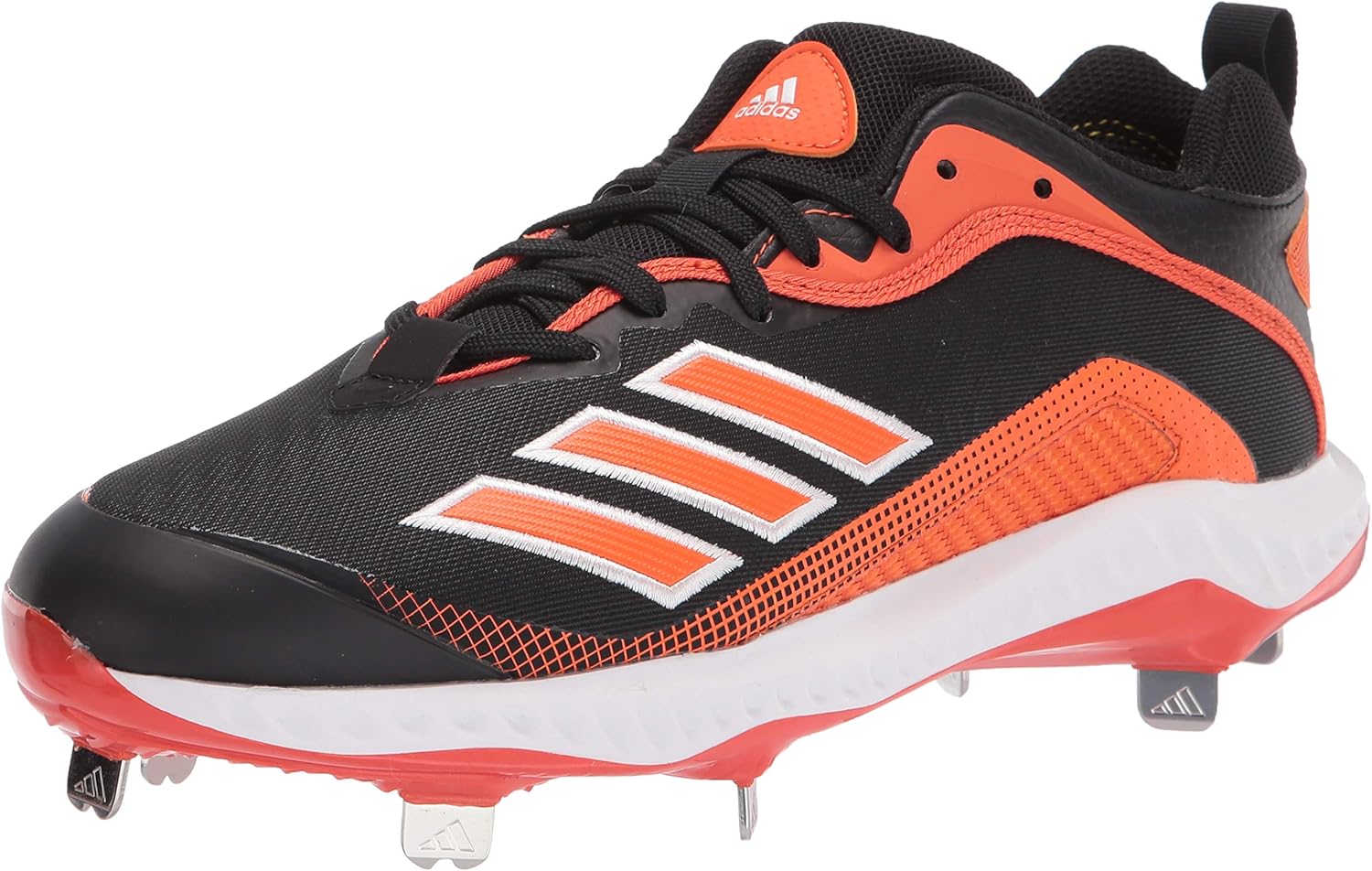 Мужские бейсбольные кроссовки Adidas FV9348, белый/черный/оранжевый
Мужские бейсбольные кроссовки Adidas FV9348, белый/черный/оранжевый