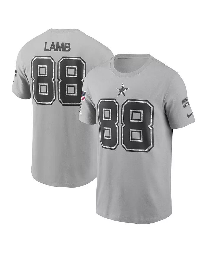Мужская футболка CeeDee Lamb Grey Dallas Cowboys 2024 Salute To Service Name Number Nike
Мужская футболка CeeDee Lamb Grey Dallas Cowboys 2024 Salute To Service Name Number Nike