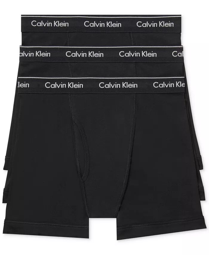 Комплект из 3 пар мужских классических хлопковых трусов-боксеров Calvin Klein, черный
Комплект из 3 пар мужских классических хлопковых трусов-боксеров Calvin Klein, черный