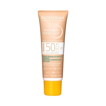 Photoderm Cover Touch Spf50+ Light 40мл, Bioderma
Photoderm Cover Touch Spf50+ Light 40мл, Bioderma