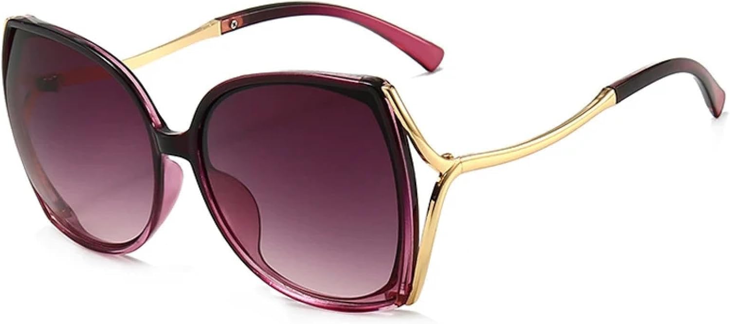 Солнцезащитные очки класса люкс для пожилых людей в крупной оправе «кошачий глаз» для женщин и мужчин, для летнего отдыха на природе и путешествий, с защитой от солнца UV400 TKKTLLT, Clear Purple Purple
Солнцезащитные очки класса люкс для пожилых людей в крупной оправе «кошачий глаз» для женщин и мужчин, для летнего отдыха на природе и путешествий, с защитой от солнца UV400 TKKTLLT, Clear Purple Purple