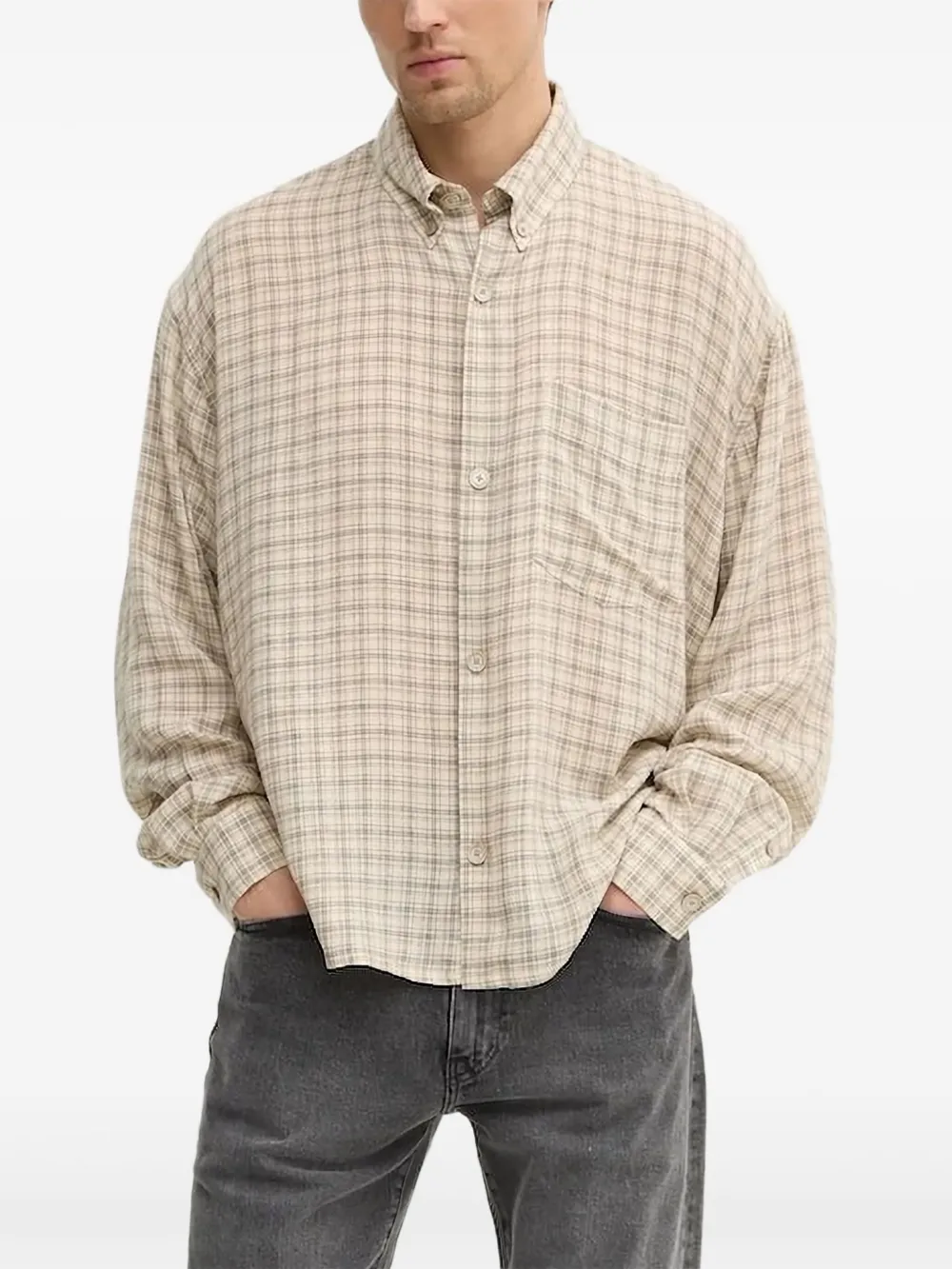 Клетчатая рубашка Won Hundred, нейтральный
Клетчатая рубашка Won Hundred, нейтральный