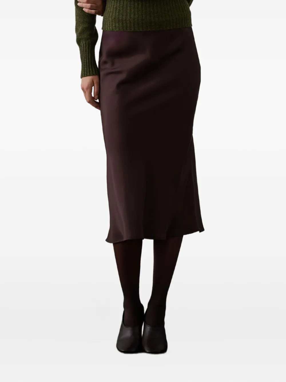 Миди-юбка из сатина косого кроя Soeur, красный
Миди-юбка из сатина косого кроя Soeur, красный