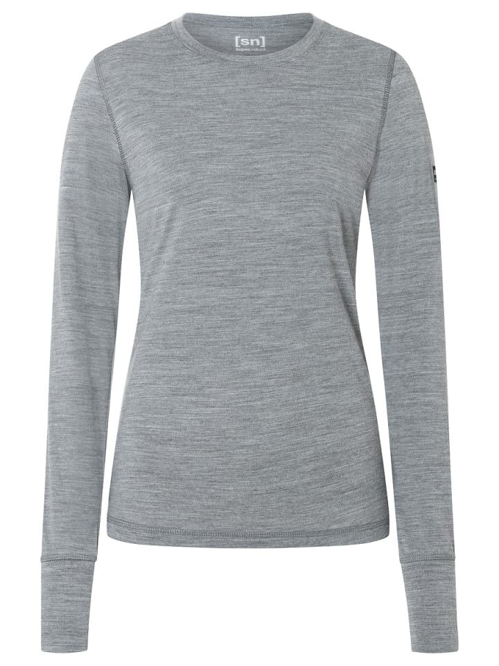 Super.natural Футболка с длинным рукавом из мериносовой шерсти W TUNDRA175 LS серого цвета, Серый, Super.natural Футболка с длинным рукавом из мериносовой шерсти W TUNDRA175 LS серого цвета
Super.natural Футболка с длинным рукавом из мериносовой шерсти W TUNDRA175 LS серого цвета, Серый, Super.natural Футболка с длинным рукавом из мериносовой шерсти W TUNDRA175 LS серого цвета