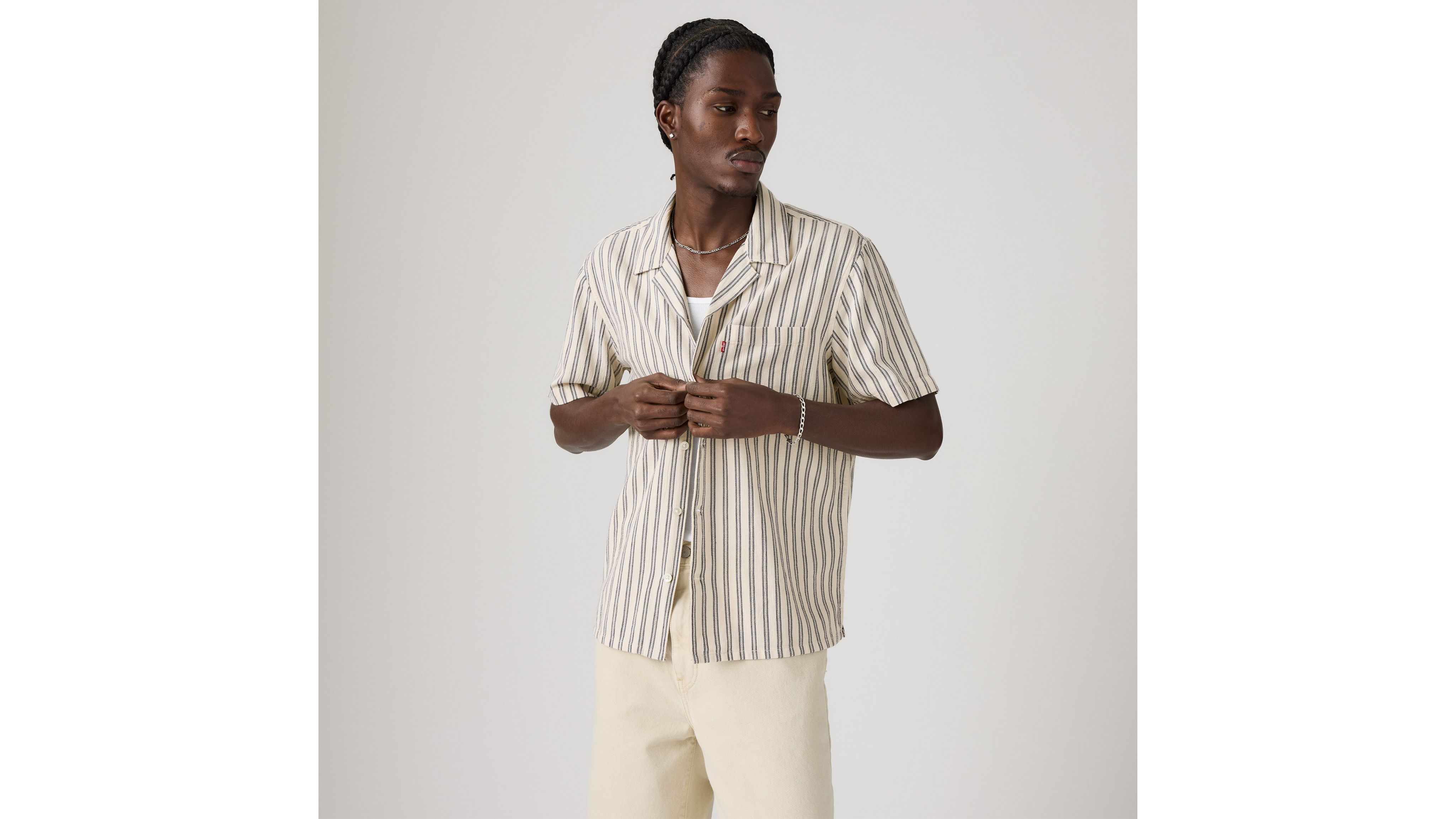 Рубашка Sunset Standard Camp с коротким рукавом Levi's, Edison Stripe Navy Blazer - Blue
Рубашка Sunset Standard Camp с коротким рукавом Levi's, Edison Stripe Navy Blazer - Blue