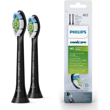 Стандартные насадки Philips Sonicare W2 Optimal White для модели HX6062/13 
Стандартные насадки Philips Sonicare W2 Optimal White для модели HX6062/13