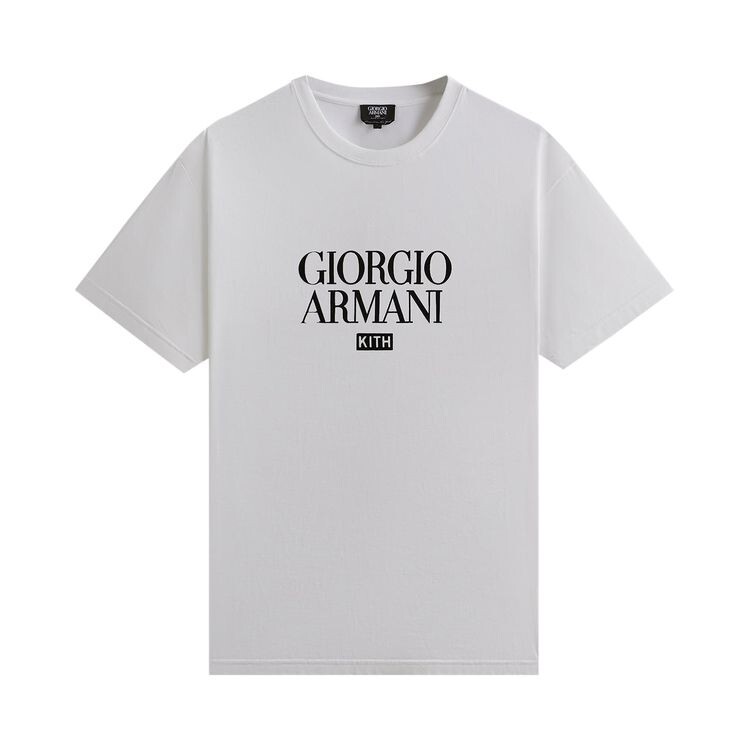 Футболка Kith & Giorgio Armani Tee White, белый
Футболка Kith & Giorgio Armani Tee White, белый