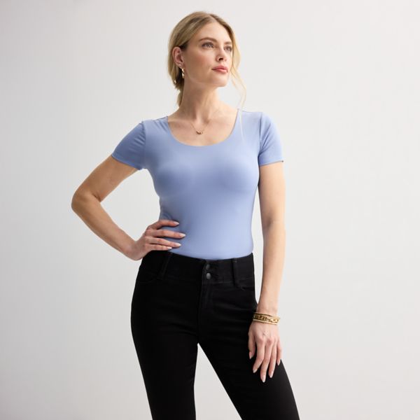 Женский облегающий боди с круглым вырезом Nine West, цвет iris garden
Женский облегающий боди с круглым вырезом Nine West, цвет iris garden