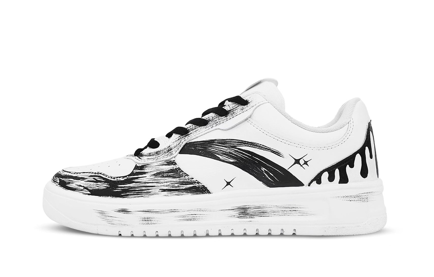 ANTA Relaxed Starlight устойчивые к истиранию кроссовки для скейтбординга с амортизацией, низкие, унисекс, бело-черные
ANTA Relaxed Starlight устойчивые к истиранию кроссовки для скейтбординга с амортизацией, низкие, унисекс, бело-черные