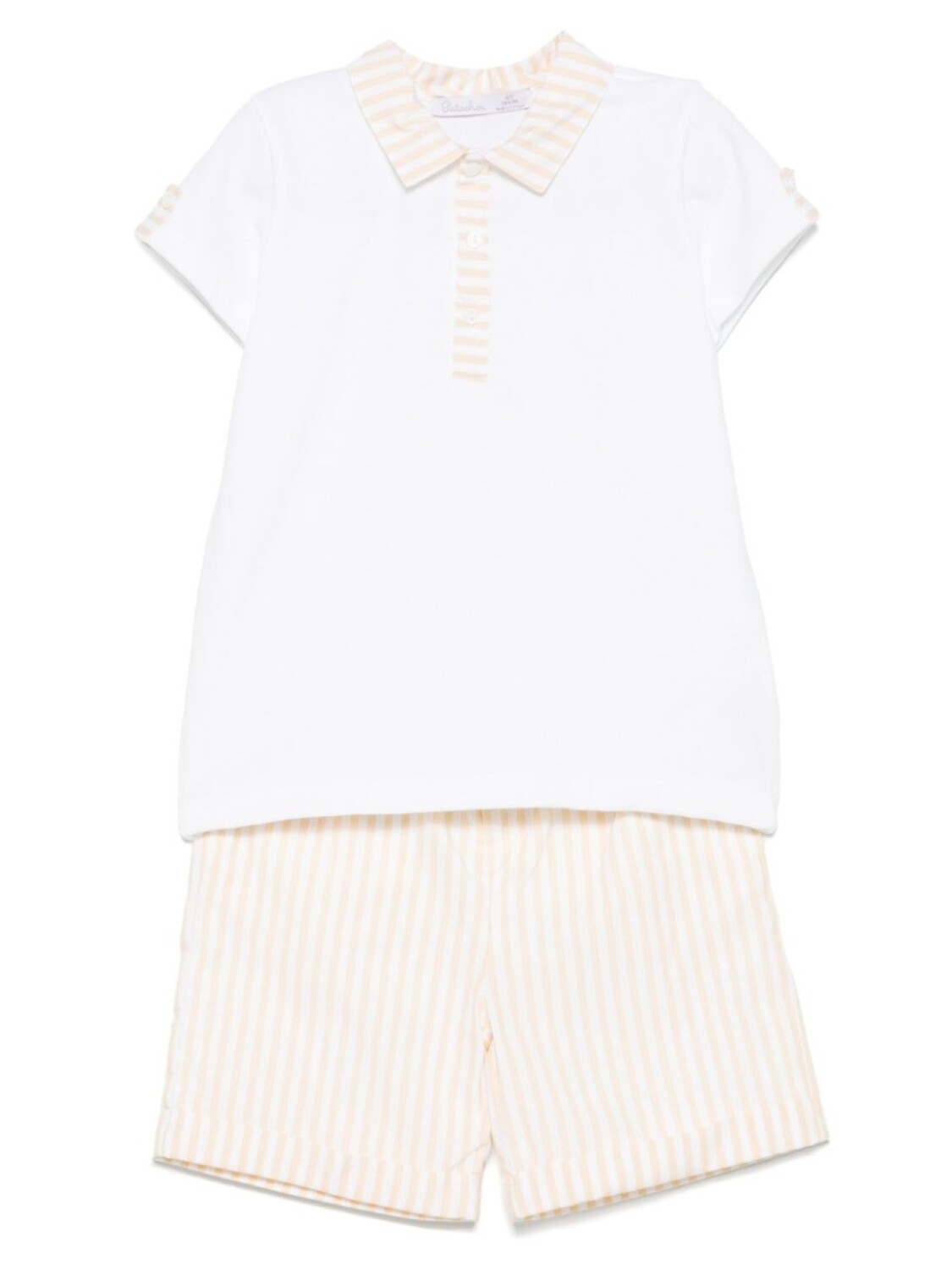 Комплект из боди и шортов Patachou, белый
Комплект из боди и шортов Patachou, белый