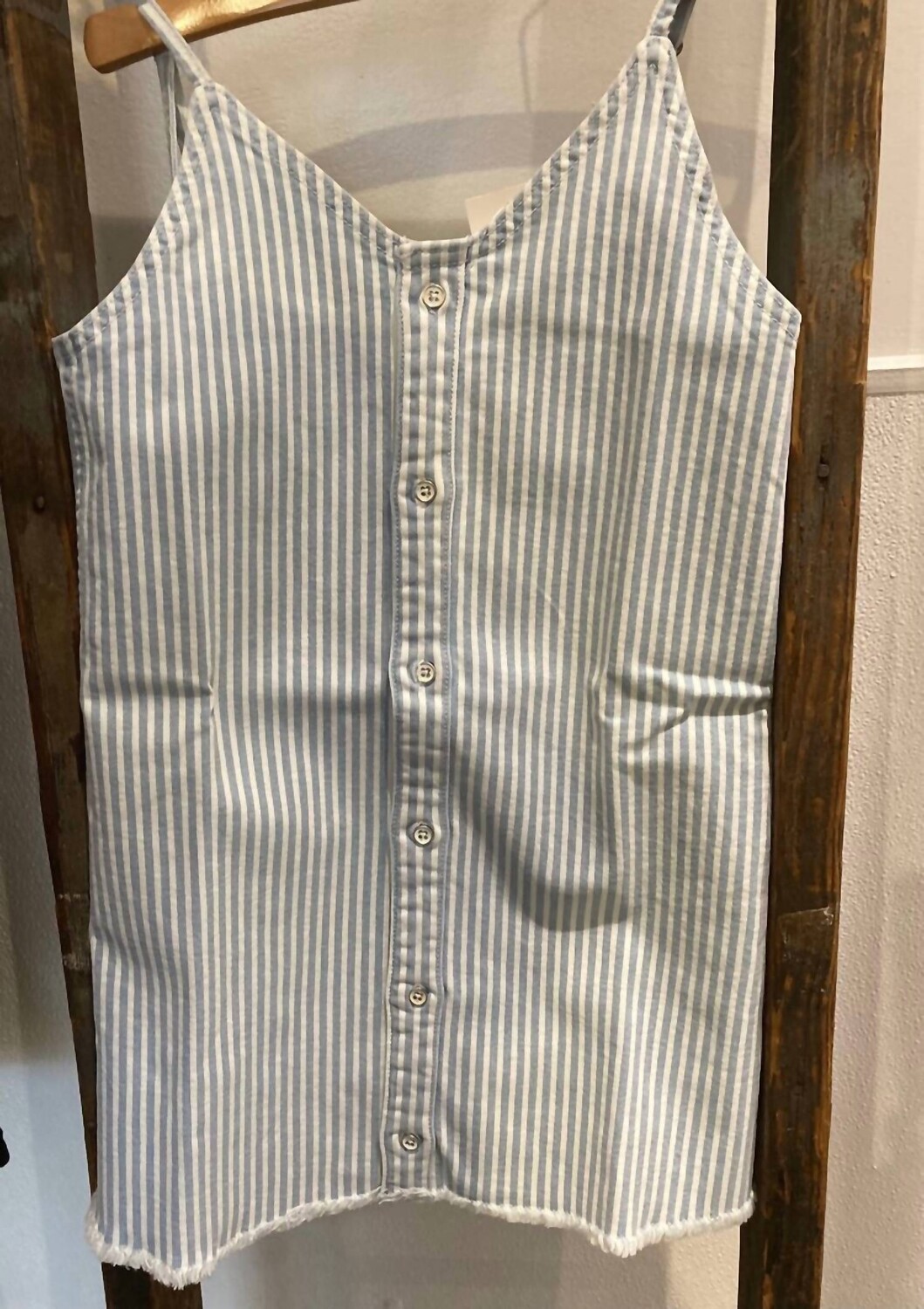 Голубое джинсовое платье в полоску DL1961 - Kids', синий
Голубое джинсовое платье в полоску DL1961 - Kids', синий