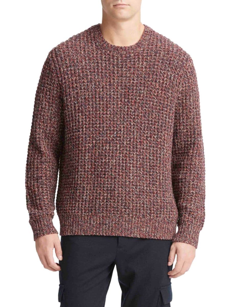 Свитер вафельной вязки из смесовой шерсти Vince, цвет Desert
Свитер вафельной вязки из смесовой шерсти Vince, цвет Desert