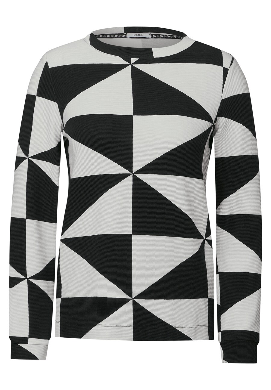 Лонгслив CECIL Shirt, черный
Лонгслив CECIL Shirt, черный