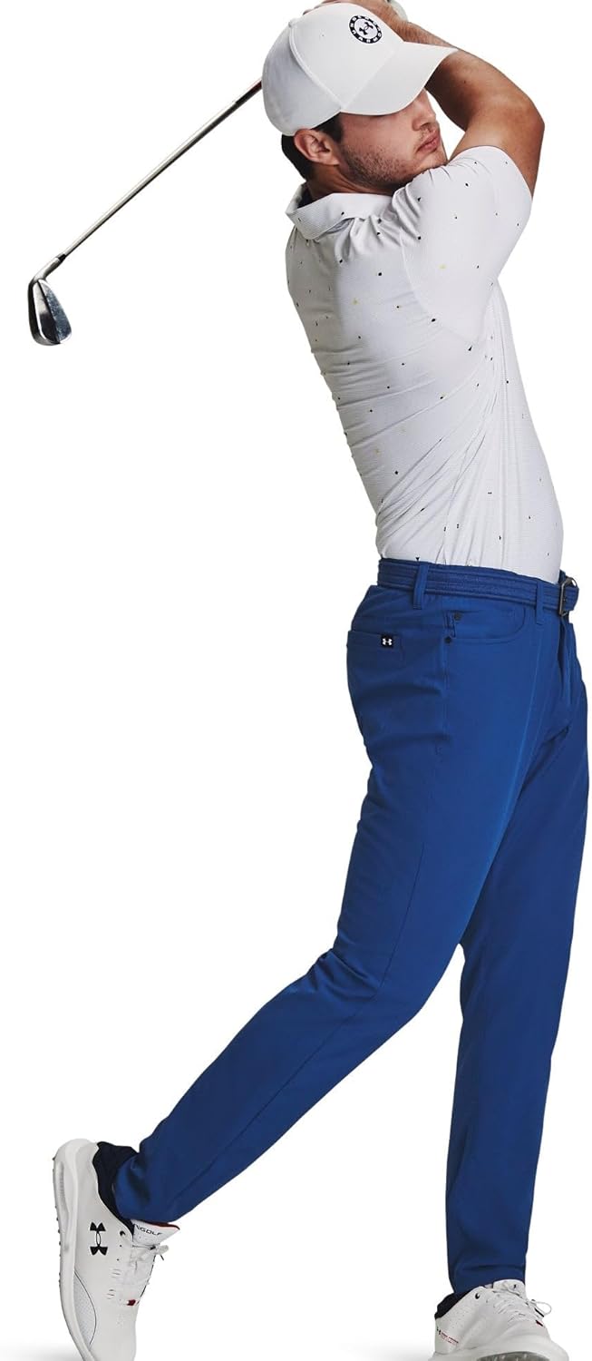 Брюки Under Armour Drive 5 Pocket, Blue Mirage/White
Брюки Under Armour Drive 5 Pocket, Blue Mirage/White