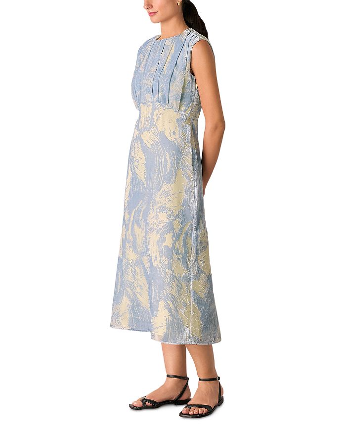 Платье миди из велюра Devore Swirl Whistles, синий
Платье миди из велюра Devore Swirl Whistles, синий