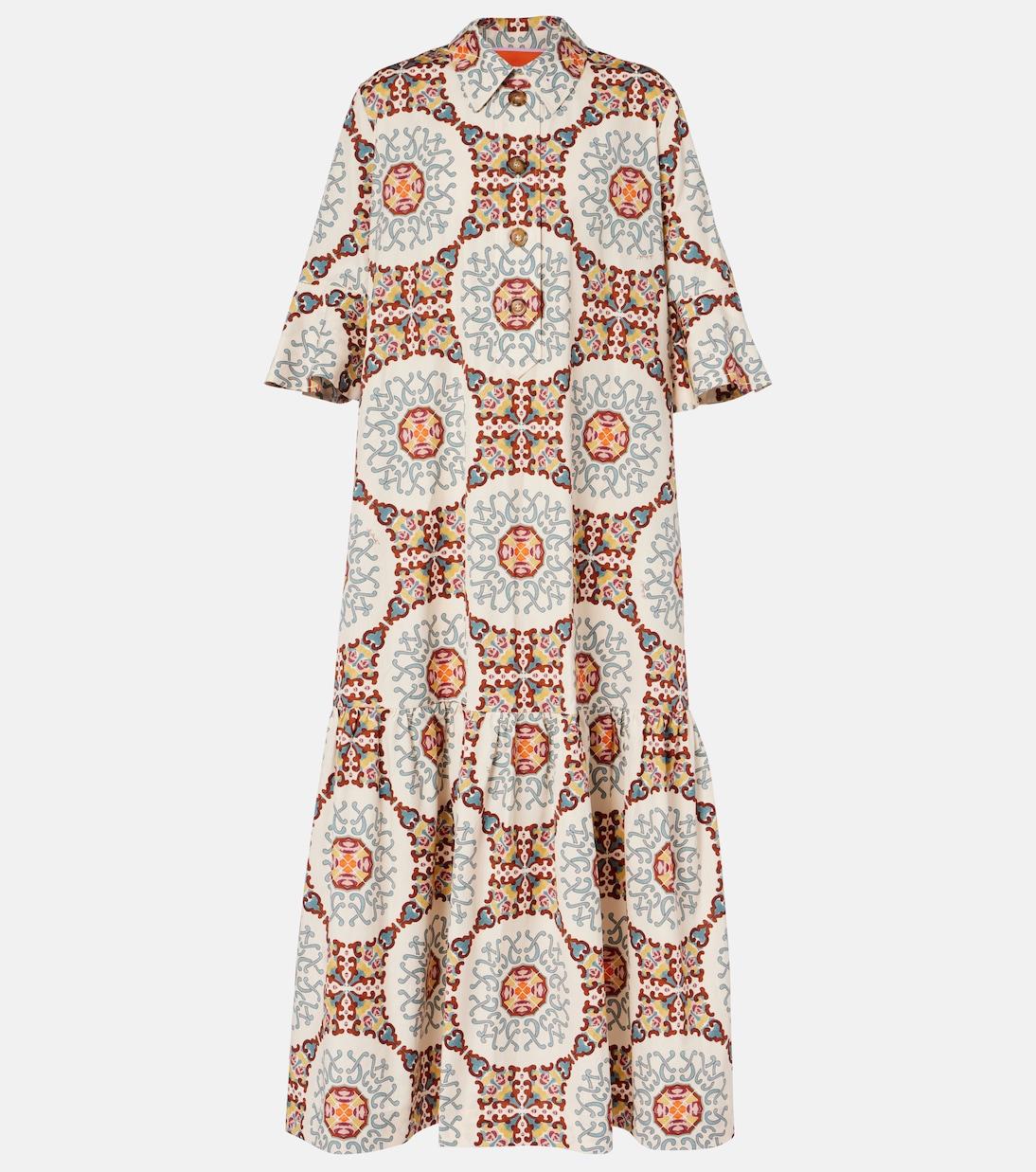 Платье-рубашка из хлопкового поплина Artemis с принтом La DoubleJ, Ballata
Платье-рубашка из хлопкового поплина Artemis с принтом La DoubleJ, Ballata