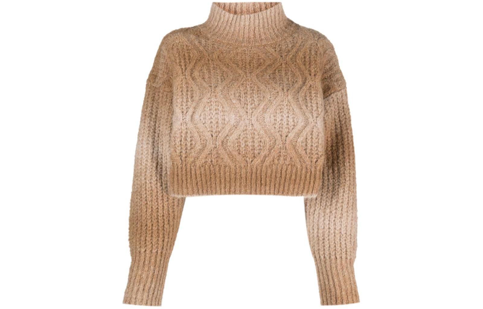 Кабельный укороченный джемпер ROBERTO COLLINA, светло-коричневый
Кабельный укороченный джемпер ROBERTO COLLINA, светло-коричневый