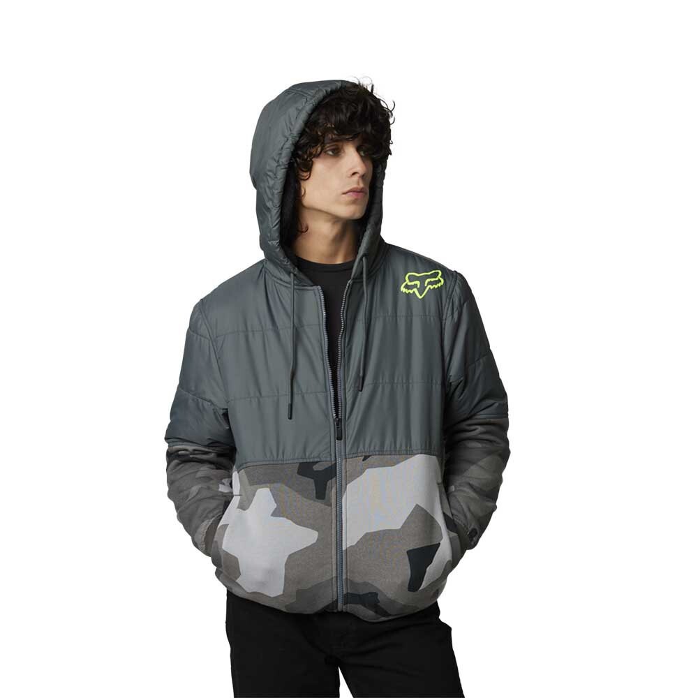 Толстовка Fox Racing Lfs Lindon Sasquatch 30276 Full Zip, серый 
Толстовка Fox Racing Lfs Lindon Sasquatch 30276 Full Zip, серый