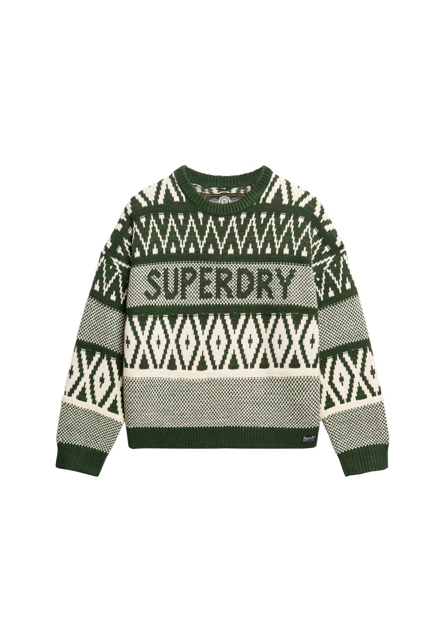 Свитер Superdry, пастельно-зеленый/темно-зеленый
Свитер Superdry, пастельно-зеленый/темно-зеленый