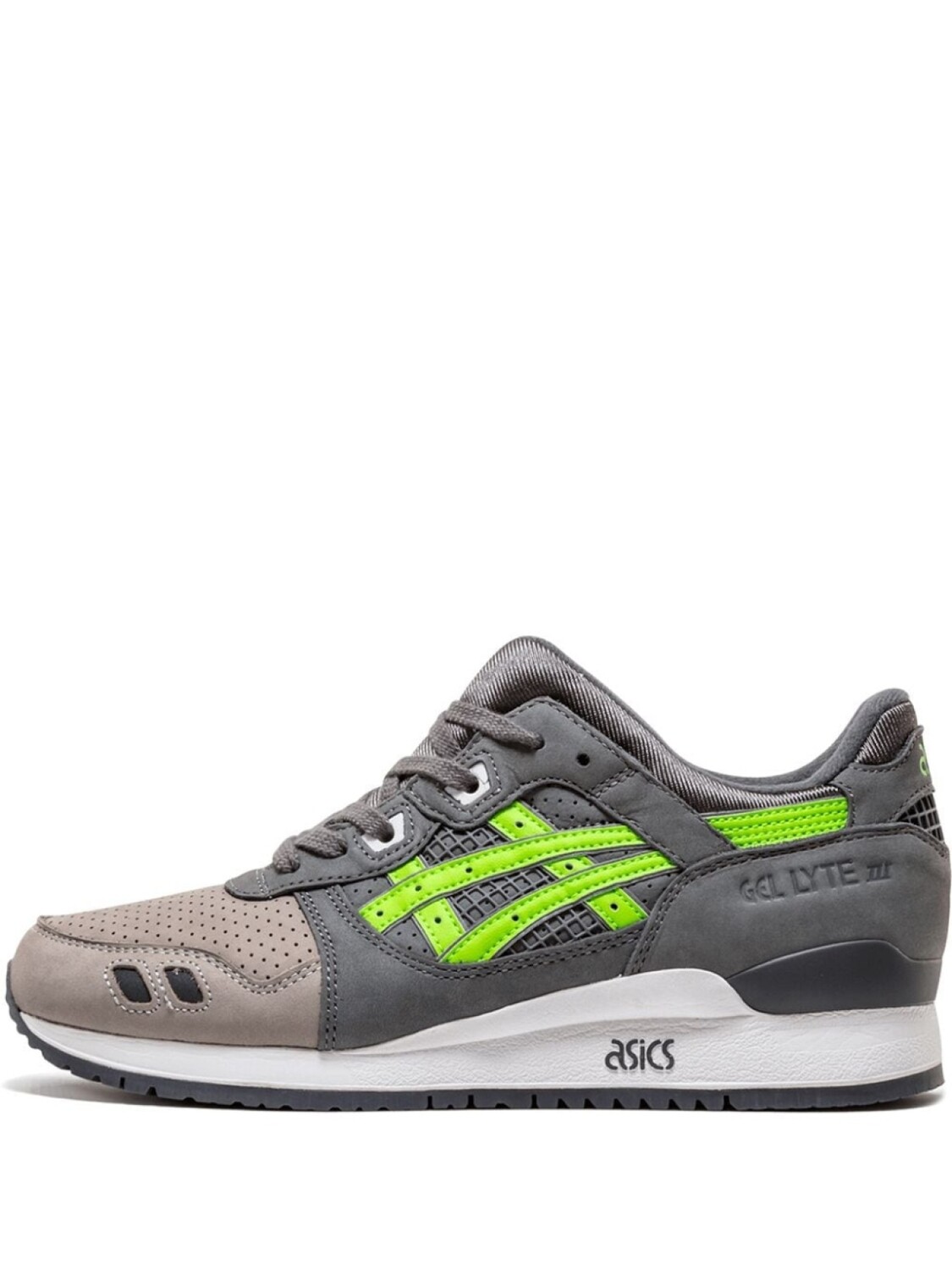Кроссовки Asics Gel-Lyte 3, серый/зеленый
Кроссовки Asics Gel-Lyte 3, серый/зеленый