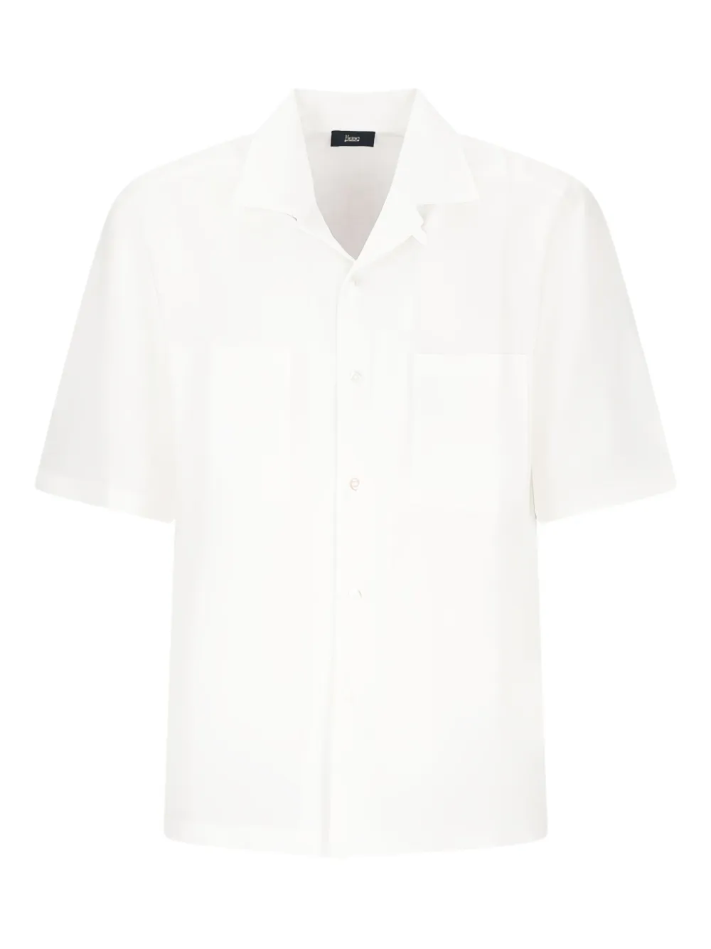 Рубашка с короткими рукавами и карманом Herno, белый
Рубашка с короткими рукавами и карманом Herno, белый
