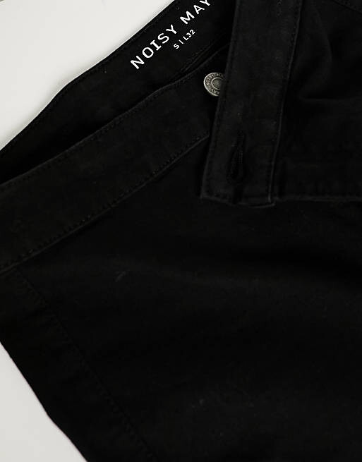 Черные джинсы скинни с завышенной талией Noisy May Ella
Черные джинсы скинни с завышенной талией Noisy May Ella