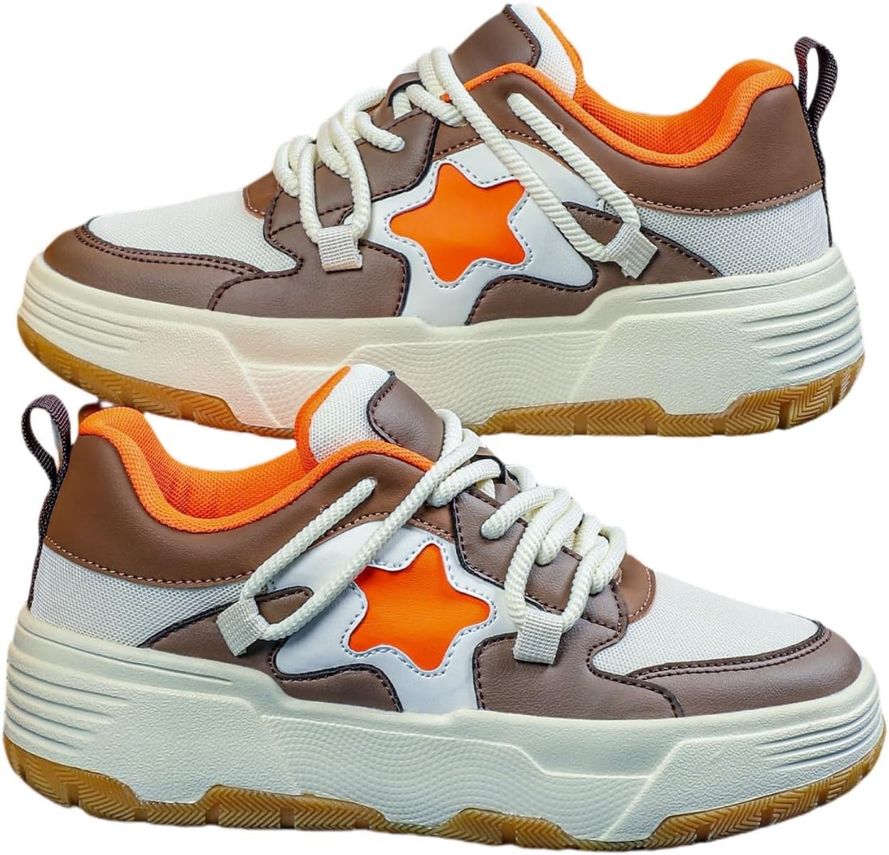 Кроссовки Star Shoes, милые кроссовки в стиле Y2k, массивные кроссовки для женщин и мужчин, повседневная уличная одежда для школы, пляжа и путешествий, минималистичные, универсальные, размеры US 5-10 Generic, коричневый
Кроссовки Star Shoes, милые кроссовки в стиле Y2k, массивные кроссовки для женщин и мужчин, повседневная уличная одежда для школы, пляжа и путешествий, минималистичные, универсальные, размеры US 5-10 Generic, коричневый