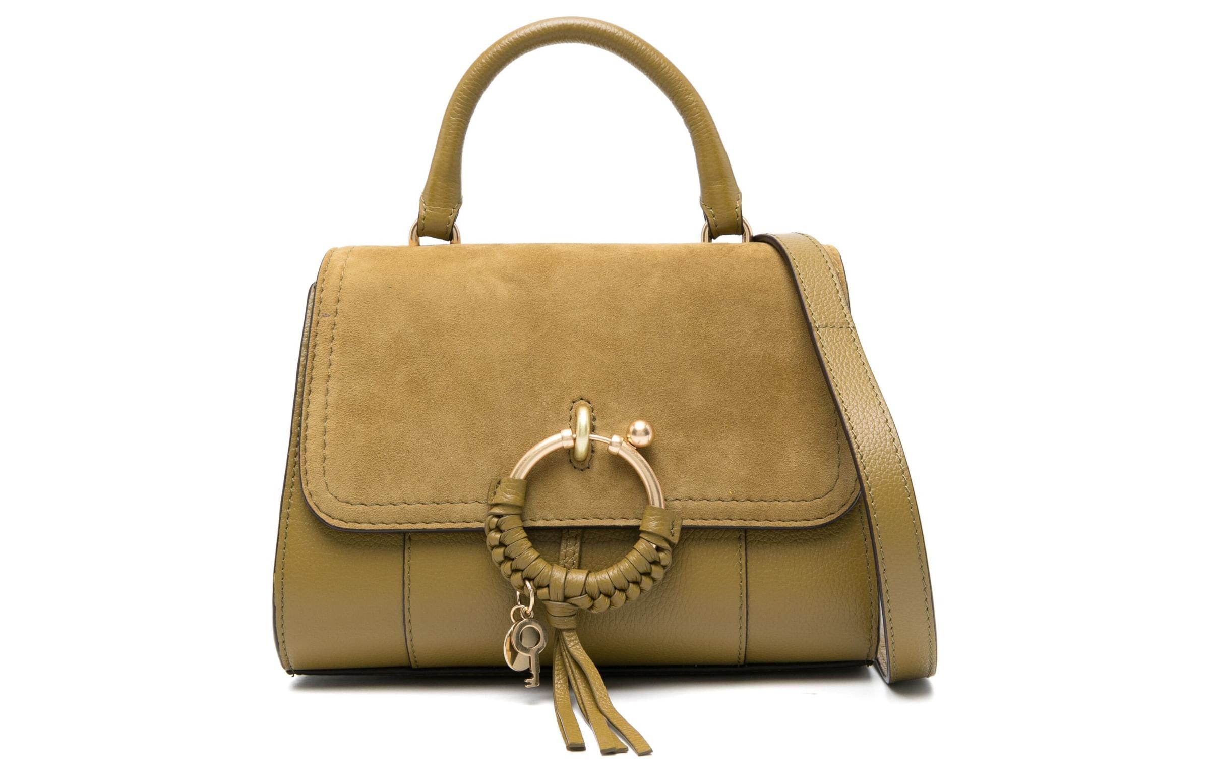 See By Chloe Женская сумка Hana из телячьей кожи с замшей, оливково-зеленого цвета
See By Chloe Женская сумка Hana из телячьей кожи с замшей, оливково-зеленого цвета