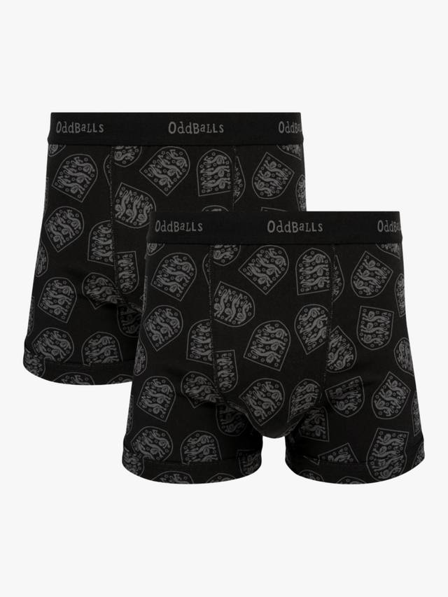 Боксеры из хлопковой смеси England Football OddBalls, Pack of 2
Боксеры из хлопковой смеси England Football OddBalls, Pack of 2