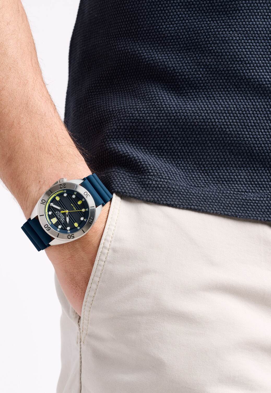 NAUTICA Часы Analog 'VINTAGE' в синем цвете
NAUTICA Часы Analog 'VINTAGE' в синем цвете