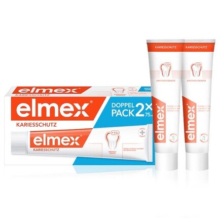 Зубная паста Elmex Caries 75 мл, 2 шт.
Зубная паста Elmex Caries 75 мл, 2 шт.