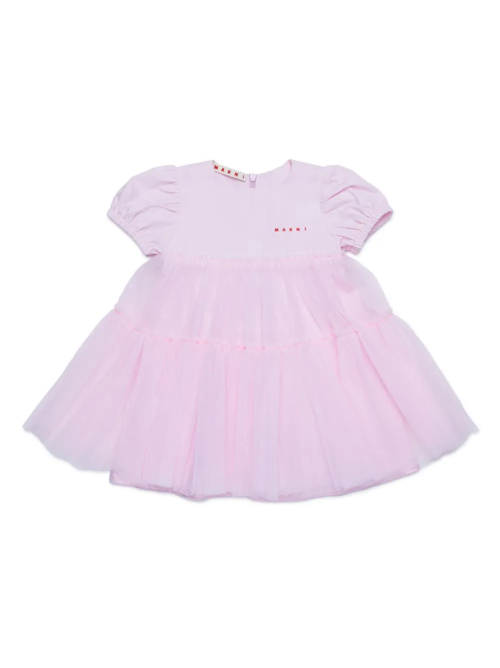 Платье с тюлем Marni Kids, розовый
Платье с тюлем Marni Kids, розовый