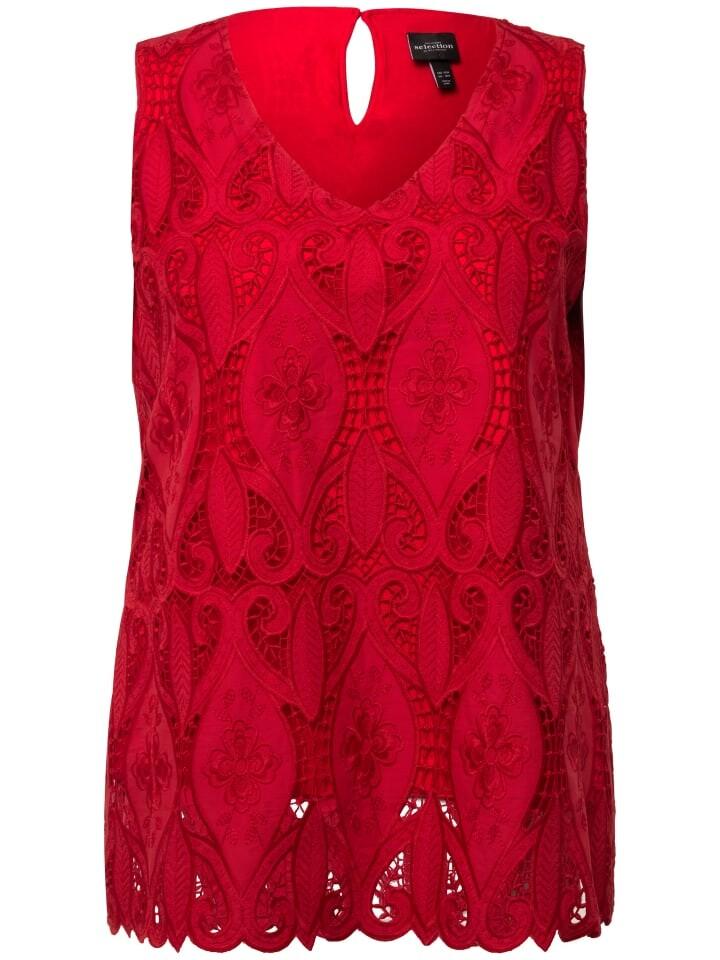 Блуза Ulla Popken ntop, цвет salsa
Блуза Ulla Popken ntop, цвет salsa