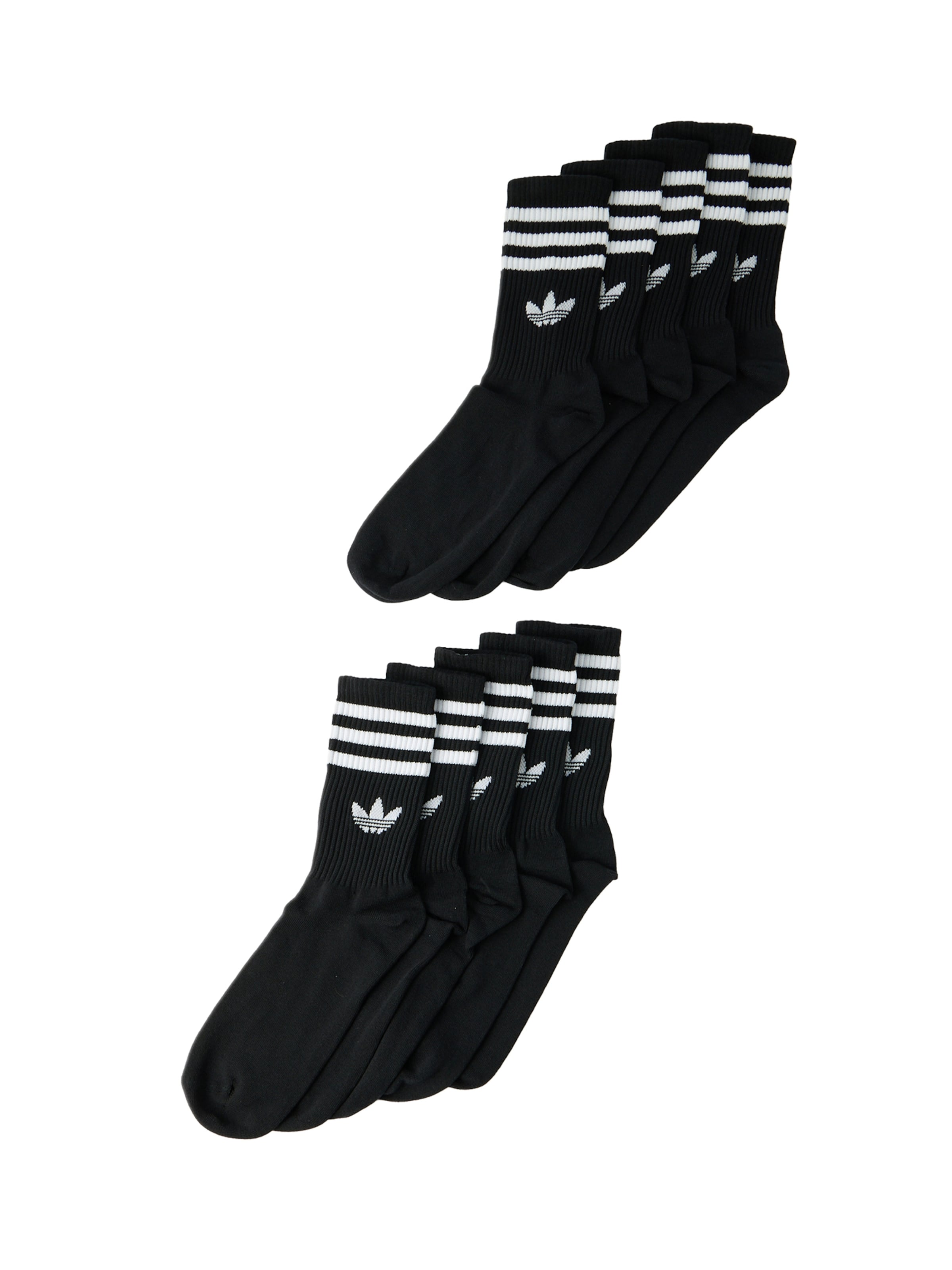 Adidas Originals Носки '3-STRIPES CREW 10 PAIRS' в черном цвете
Adidas Originals Носки '3-STRIPES CREW 10 PAIRS' в черном цвете