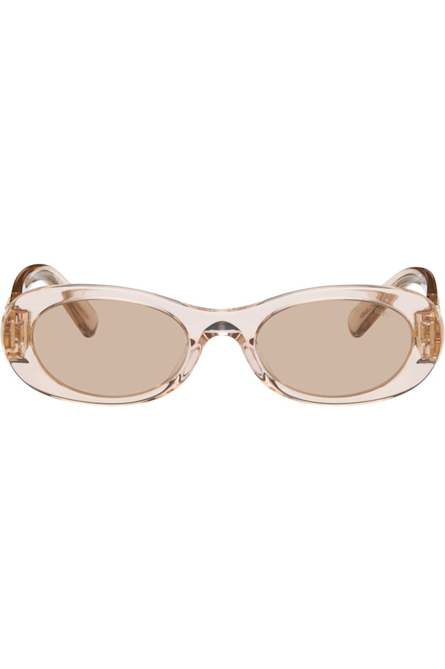 Miu Miu Eyewear Розовые солнцезащитные очки Miu Glimpse
Miu Miu Eyewear Розовые солнцезащитные очки Miu Glimpse