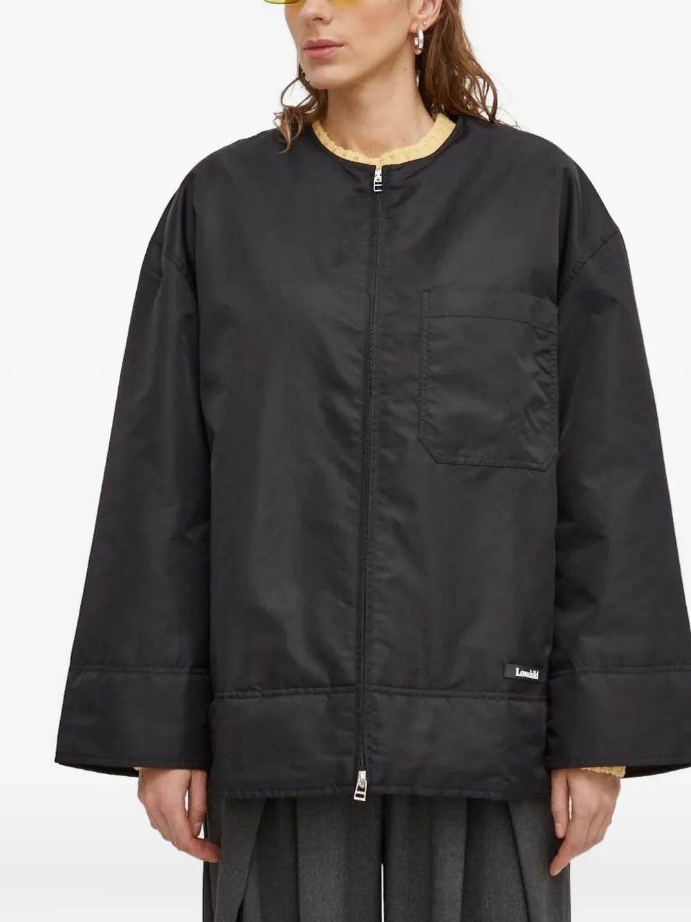 Куртка на молнии с накладными карманами lovechild, черный
Куртка на молнии с накладными карманами lovechild, черный