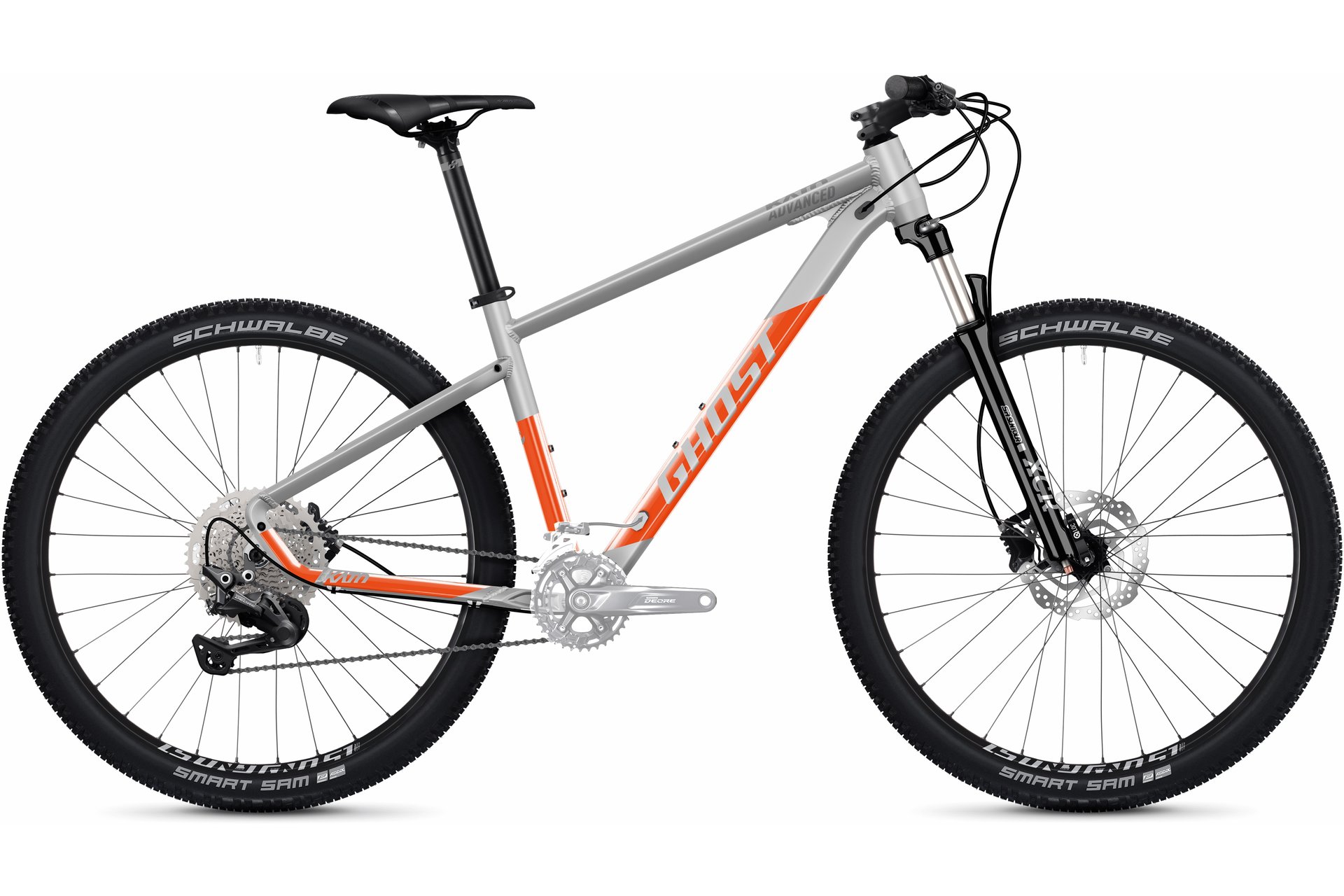 Горный велосипед Ghost Kato Advanced 29 AL - 29 дюймов - Diamant - 2024, цвет Grau|light grey/dark orange - matt/glossy
Горный велосипед Ghost Kato Advanced 29 AL - 29 дюймов - Diamant - 2024, цвет Grau|light grey/dark orange - matt/glossy