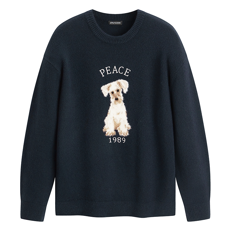 Повседневный свитер Unisex PEACEBIRD MEN, темно-синий, batch 1
Повседневный свитер Unisex PEACEBIRD MEN, темно-синий, batch 1