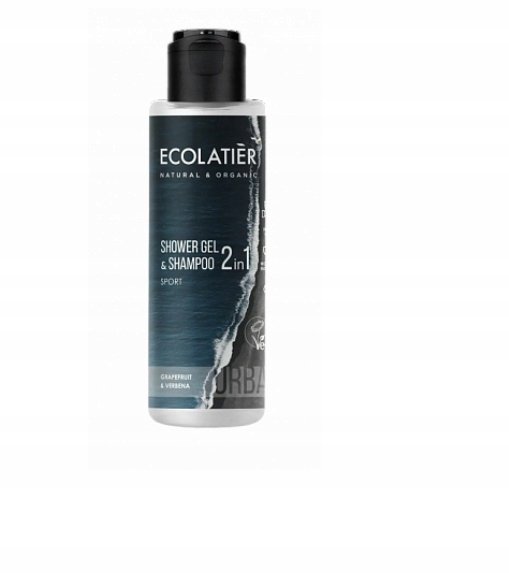 ECOLATIER Гель для душа и шампунь 2 в 1 Спорт 100 мл
ECOLATIER Гель для душа и шампунь 2 в 1 Спорт 100 мл