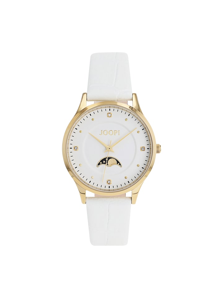 JOOP! Кварцевые часы, кожаный ремешок, корпус из нержавеющей стали с золотым покрытием
JOOP! Кварцевые часы, кожаный ремешок, корпус из нержавеющей стали с золотым покрытием