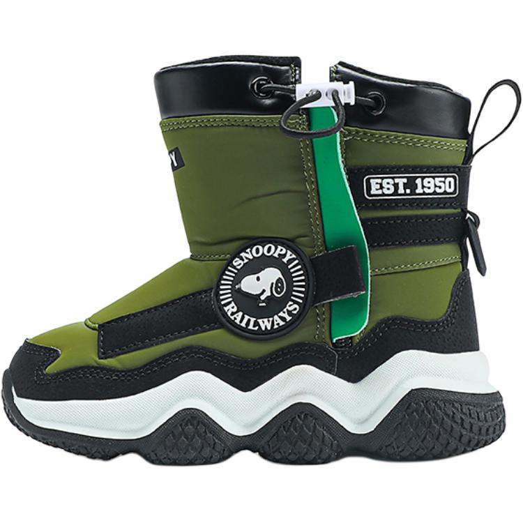 Ботинки Crew Kids' Kids' SNOOPY, зеленый/черный
Ботинки Crew Kids' Kids' SNOOPY, зеленый/черный