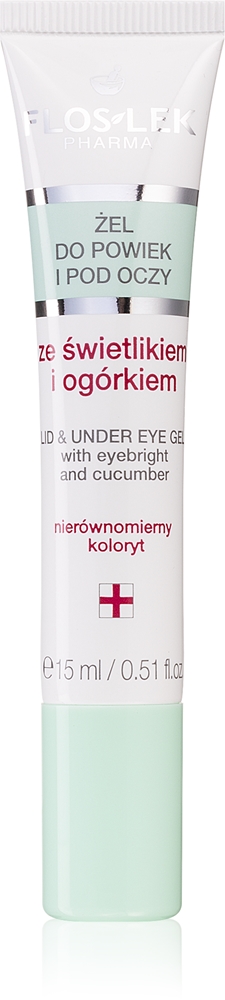Осветляющий гель для кожи вокруг глаз, устраняющий темные круги под глазами Floslek Pharma, 15 мл
Осветляющий гель для кожи вокруг глаз, устраняющий темные круги под глазами Floslek Pharma, 15 мл