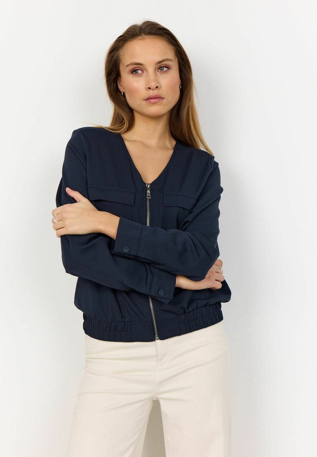 Летняя куртка SC-SIHAM 84 Soyaconcept, темно-синий 
Летняя куртка SC-SIHAM 84 Soyaconcept, темно-синий