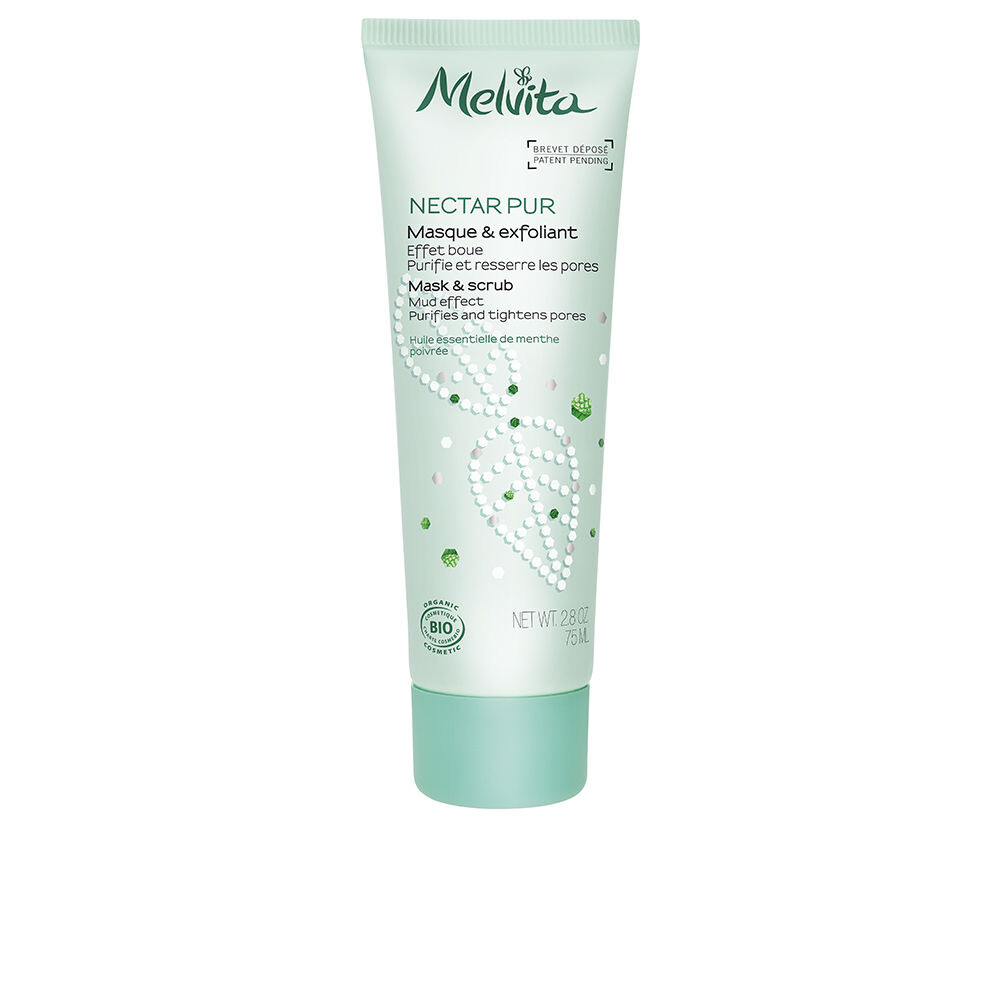 Скраб для лица Nectar puro exfoliante y mascarilla purificante 75 ml Melvita, 75 мл 
Скраб для лица Nectar puro exfoliante y mascarilla purificante 75 ml Melvita, 75 мл