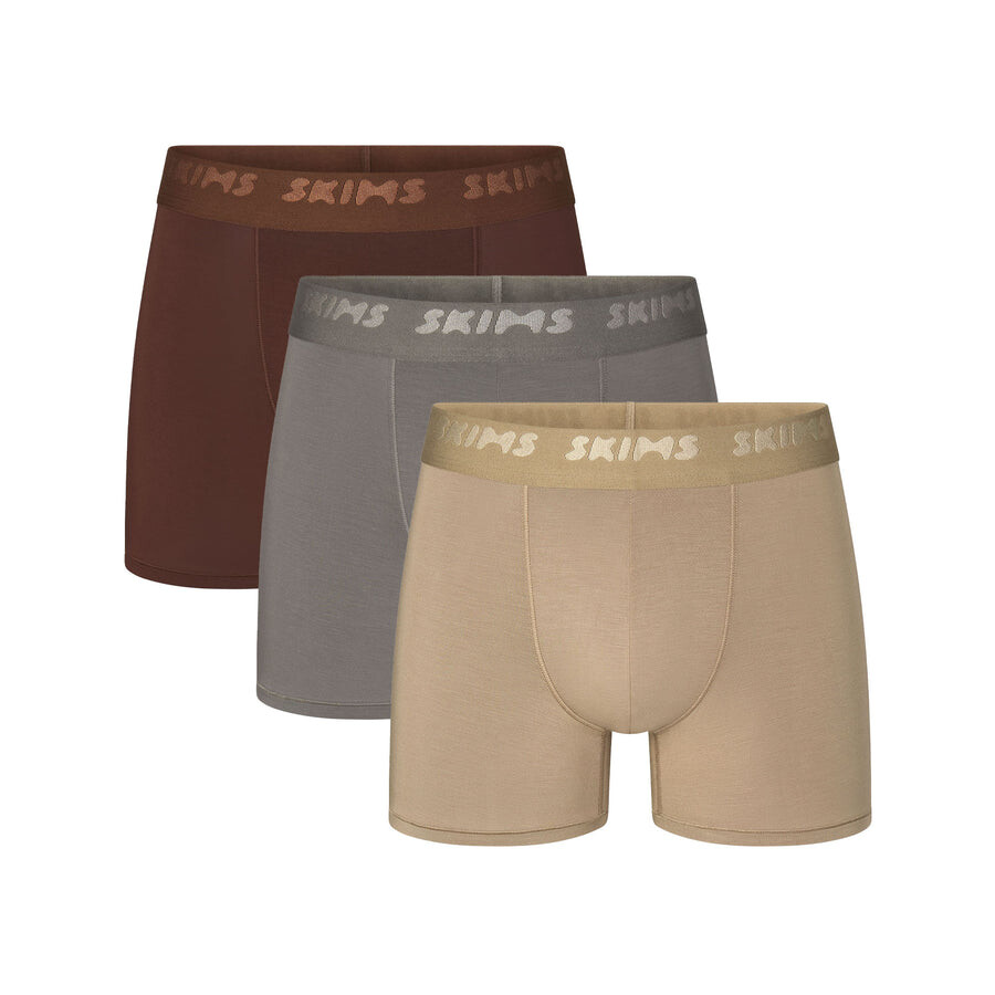 Мужские трусы-боксеры 3 дюйма, 3 упаковки SKIMS Skims Stretch, цвет Desert Multi
Мужские трусы-боксеры 3 дюйма, 3 упаковки SKIMS Skims Stretch, цвет Desert Multi