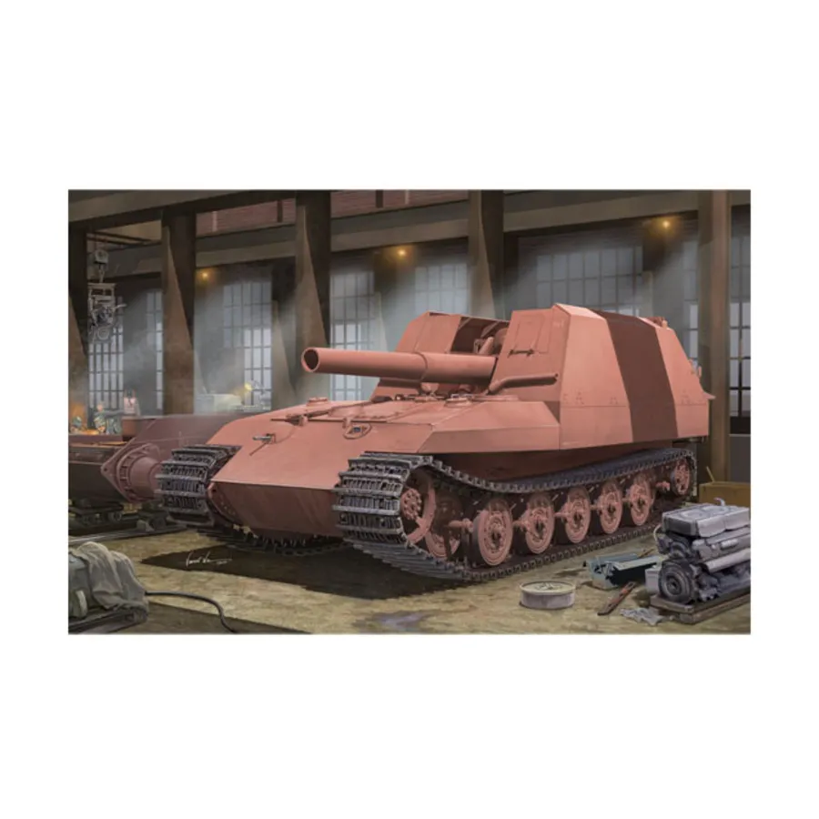 Немецкий Geschutzwagen VI Tiger Grille 21/210mm Mortar 18/1/L/31, Military Models (1:35) (Trumpeter Models)
Немецкий Geschutzwagen VI Tiger Grille 21/210mm Mortar 18/1/L/31, Military Models (1:35) (Trumpeter Models)