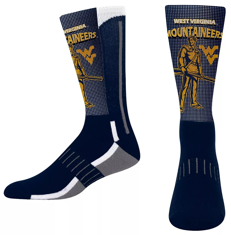 Носки-талисманы для молодежной команды «Босые ноги» команды альпинистов Западной Вирджинии For Bare Feet
Носки-талисманы для молодежной команды «Босые ноги» команды альпинистов Западной Вирджинии For Bare Feet