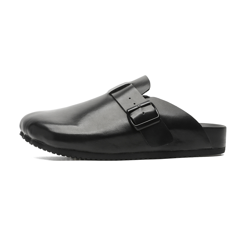 PAVEA Сандалии мужские черные, износостойкие, с закругленным носком и защитой от скольжения
PAVEA Сандалии мужские черные, износостойкие, с закругленным носком и защитой от скольжения