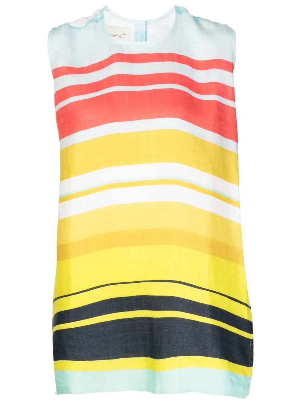 Туника в полоску без рукавов Bambah, мультиколор
Туника в полоску без рукавов Bambah, мультиколор