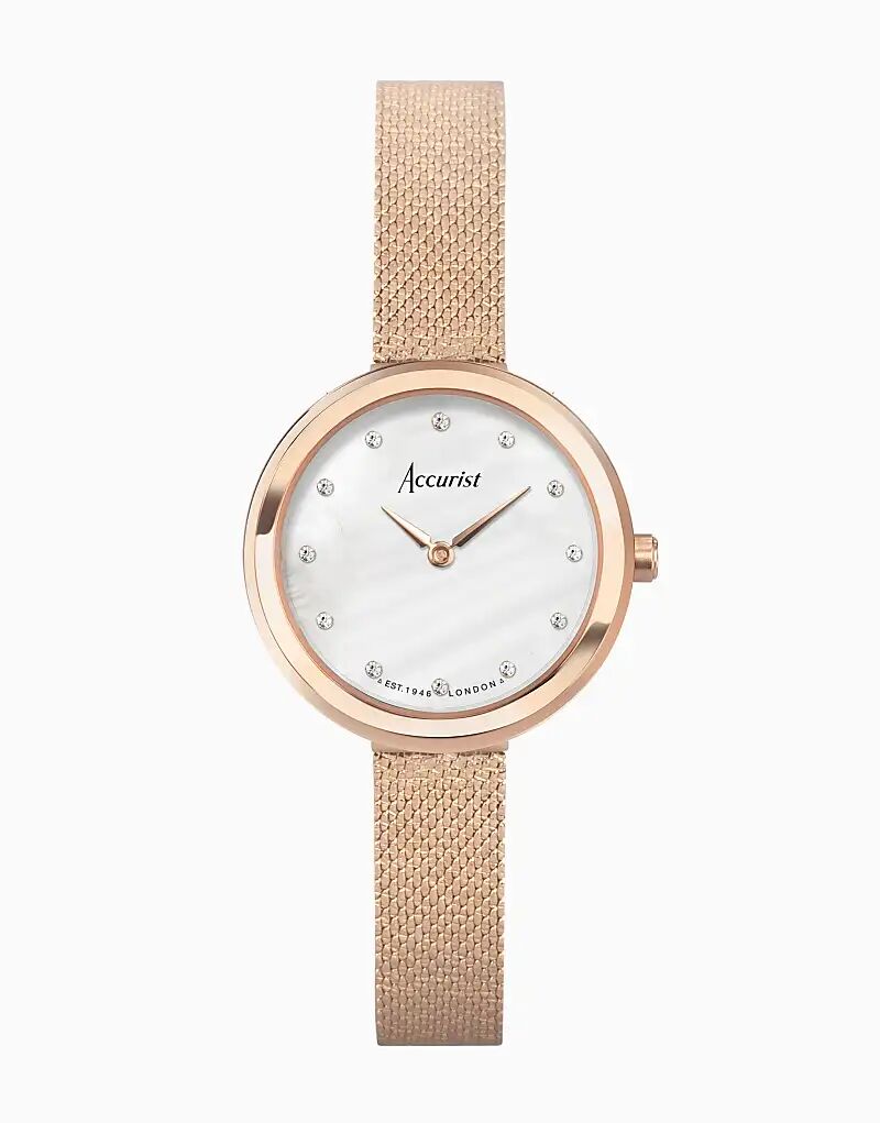 Ювелирные женские часы белого цвета Accurist
Ювелирные женские часы белого цвета Accurist